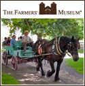 oldest rural life museums in the country, The Farmers Museum in Cooperstown, New York, provides visitors with a unique opportunity to experience 19th-century rural and village life firsthand through demonstrations and interpretive exhibits. The museum, founded in 1943, comprises a working farmstead, a recreated historic village, a Country Fair 
