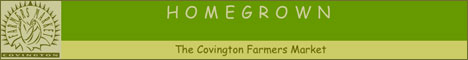 bundant supply of fresh locally grown produce.  Live music is provided by the Wednesday Covington Farmers Market Acoustic Jam