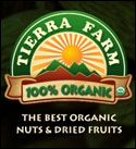 Tierra Farm has the highest quality organic  Nuts, Seeds, Fruits,  Butters, Mixes & Fair Trade Coffee & Chocolate